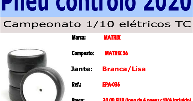 PNEU CONTROLO PARA 2020 - RESULTADO DA VOTAÇÃO